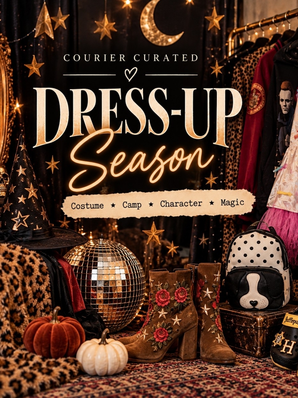 Courier Curated DRESS-UP SEASON Halloween Costume Style Edit
